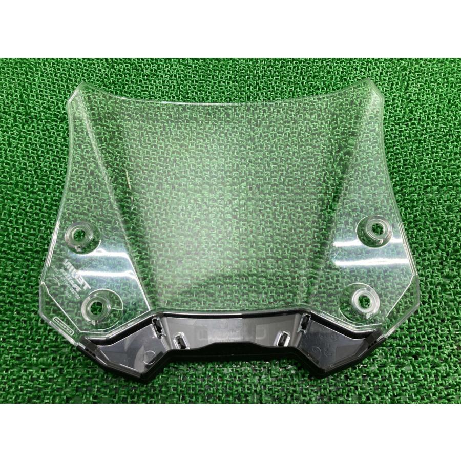 Vストローム650 スクリーン 28K スズキ 純正 中古 C733A ウインドシールド スクリーンカバー付き コンディション良好 割れ欠け無し qBの画像