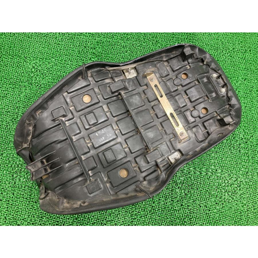 バリオス シート カワサキ 純正 中古 バイク 部品 ZR250A BALIUS シートバンド カスタム素材に 車検 Genuine uZ_2
