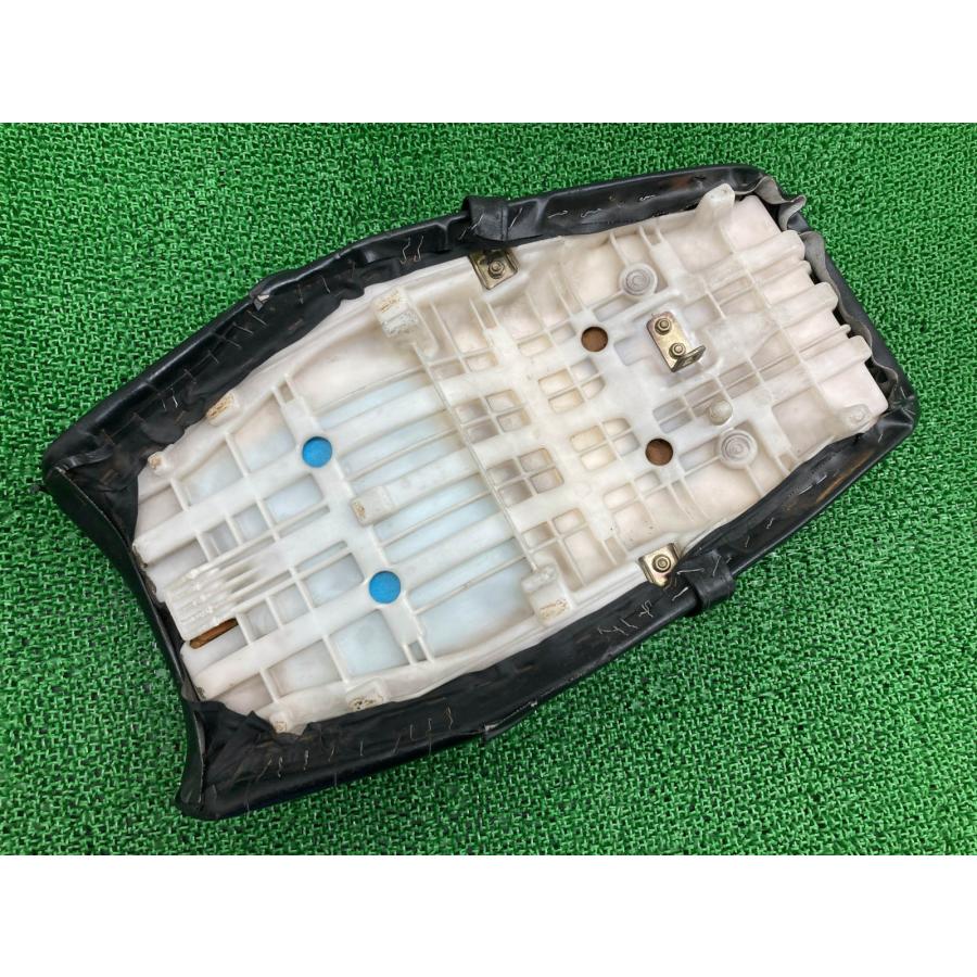 XJR400R シート 4HM ヤマハ 純正 中古 バイク 部品 前期 張替済 タックロール 黒パイピング 破れ無し 車検 Genuine Xz_2