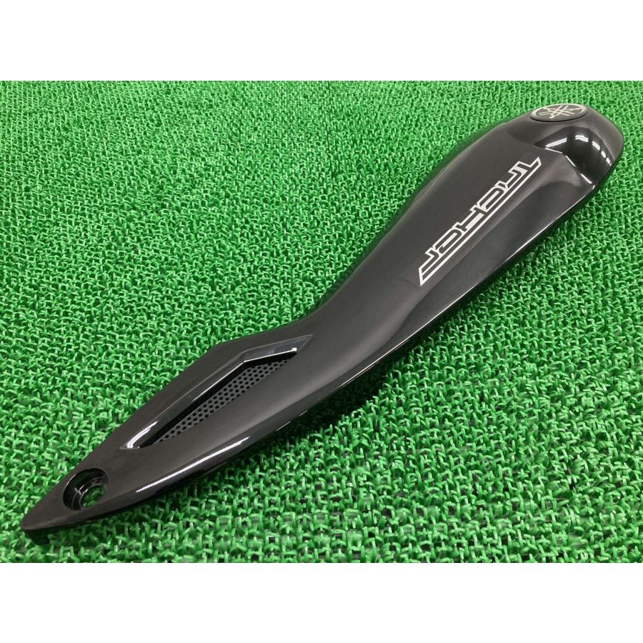 トリッカー タンクサイドカバー 左 黒 5XT ヤマハ 純正 中古 バイク 部品 DG10J tricker XG250 タンクカバー コンディション良好 Ni_1
