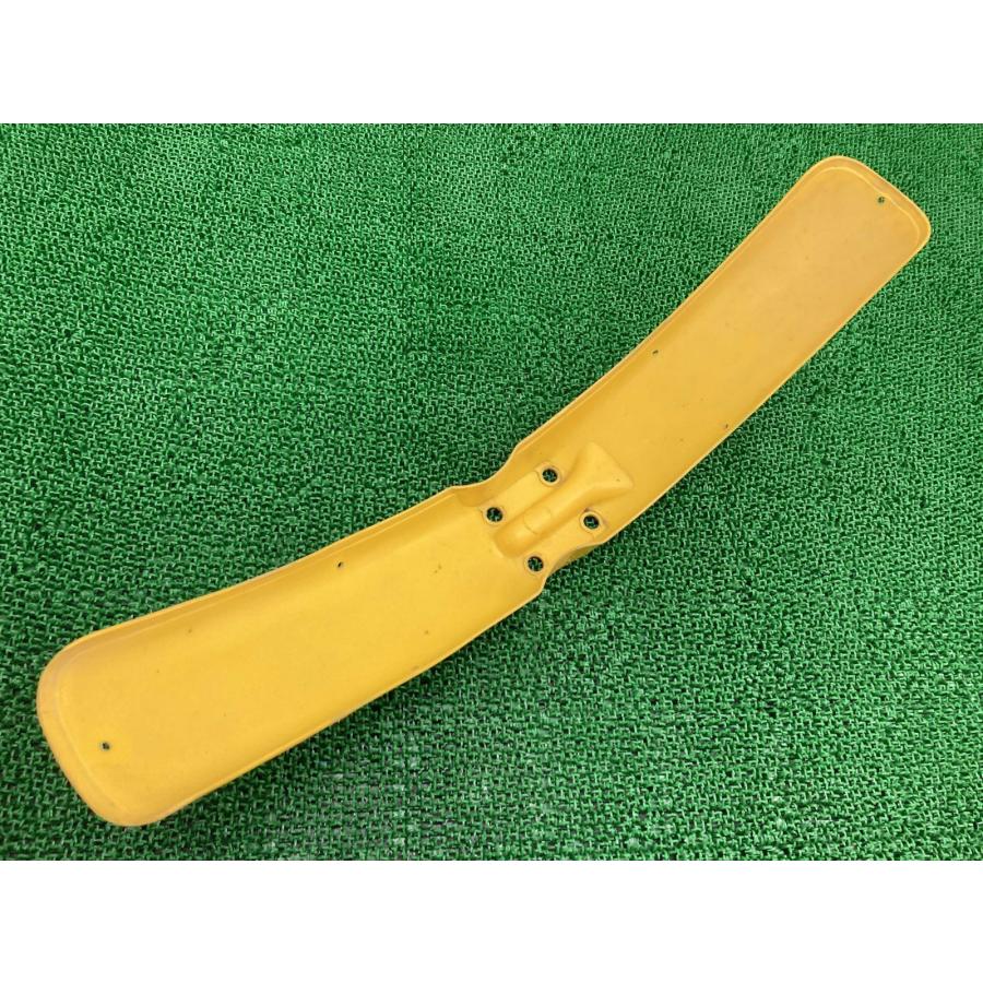 DT125 フロントフェンダー ヤマハ 純正 中古 バイク 部品 2N0 黄色塗装 当時物 カスタム素材に 割れ欠け無し 品薄 車検 Genuine bC_2