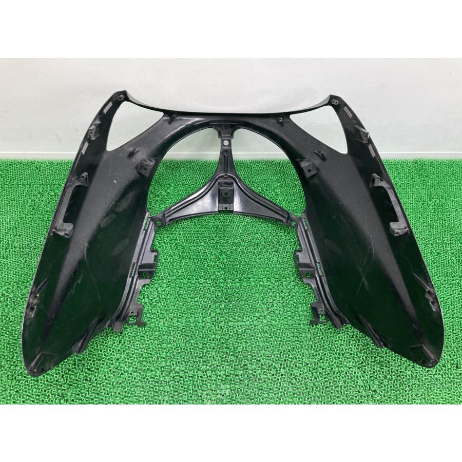 T-MAX アッパーカウル 5GJ ヤマハ 純正 中古 バイク 部品 SJ02J SJ04J TMAX500 01～07年 フロントカウル 車検 Genuine zB YAMAHA（ヤマハ） T-MAX アッパーカウル 5GJ 純正 中古 バイク 部品