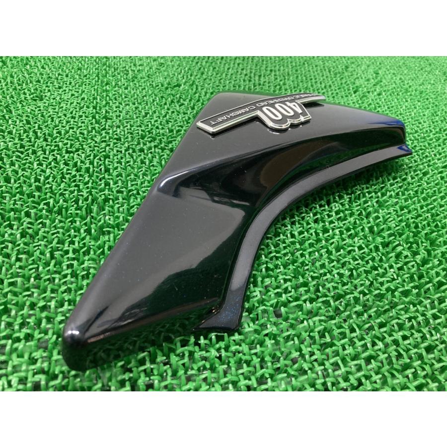 カワサキ（Kawasaki） ゼファー400 ゼファーカイ サイドカバー 右 黒M