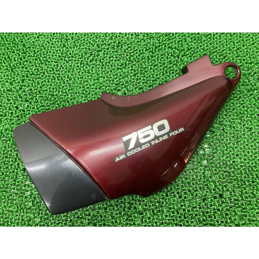 カワサキ（Kawasaki） ゼファー750 サイドカバー 左 ワインM 純正 中古