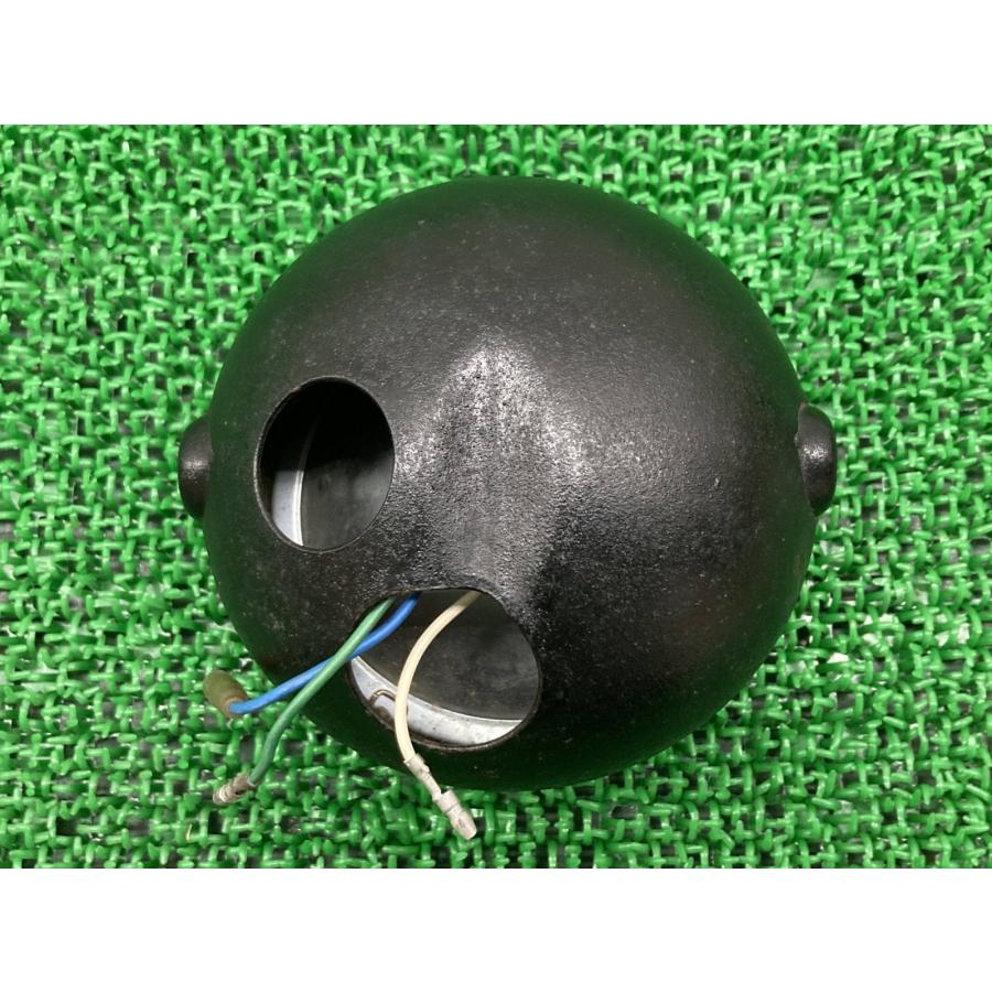 ダックス70 ヘッドライト HM-10N-S ホンダ 純正 中古 バイク 部品 ST70 DAX 初期型 当時物 金属製 車検 Genuine Ke ホンダ（HONDA） ダックス70 ヘッドライト HM-10N-S 純正 中古 バイク