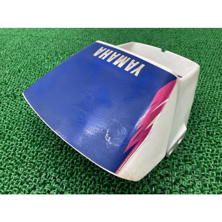 セロー225 ライトカウル 白 ヤマハ 純正 中古 バイク 部品 1KH SEROW225 フロントマスク ヘッドライトカバー おすすめ品 コケキズ無し Zfの画像
