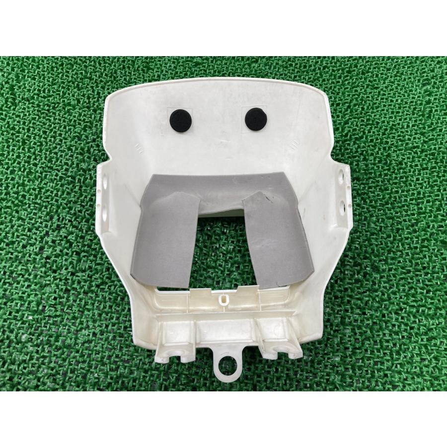 セロー225 ライトカウル 白 ヤマハ 純正 中古 バイク 部品 1KH SEROW225 フロントマスク ヘッドライトカバー おすすめ品 コケキズ無し Zfの画像