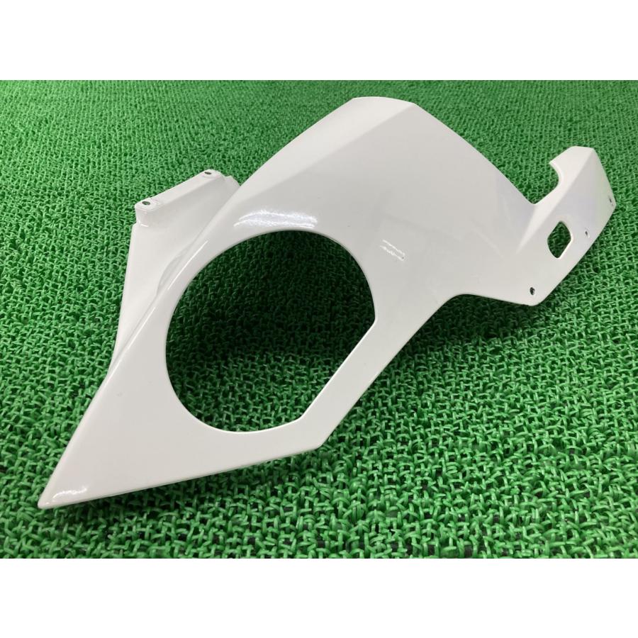 S1000RR アッパーカウル 右 パール 4663 7 715 896-04  純正 中古 K46 46637715896-04 ペイント素材に カスタム素材に cG BMW S1000RR アッパーカウル 右 パール 4663 7 715 896-04 BMW 純正