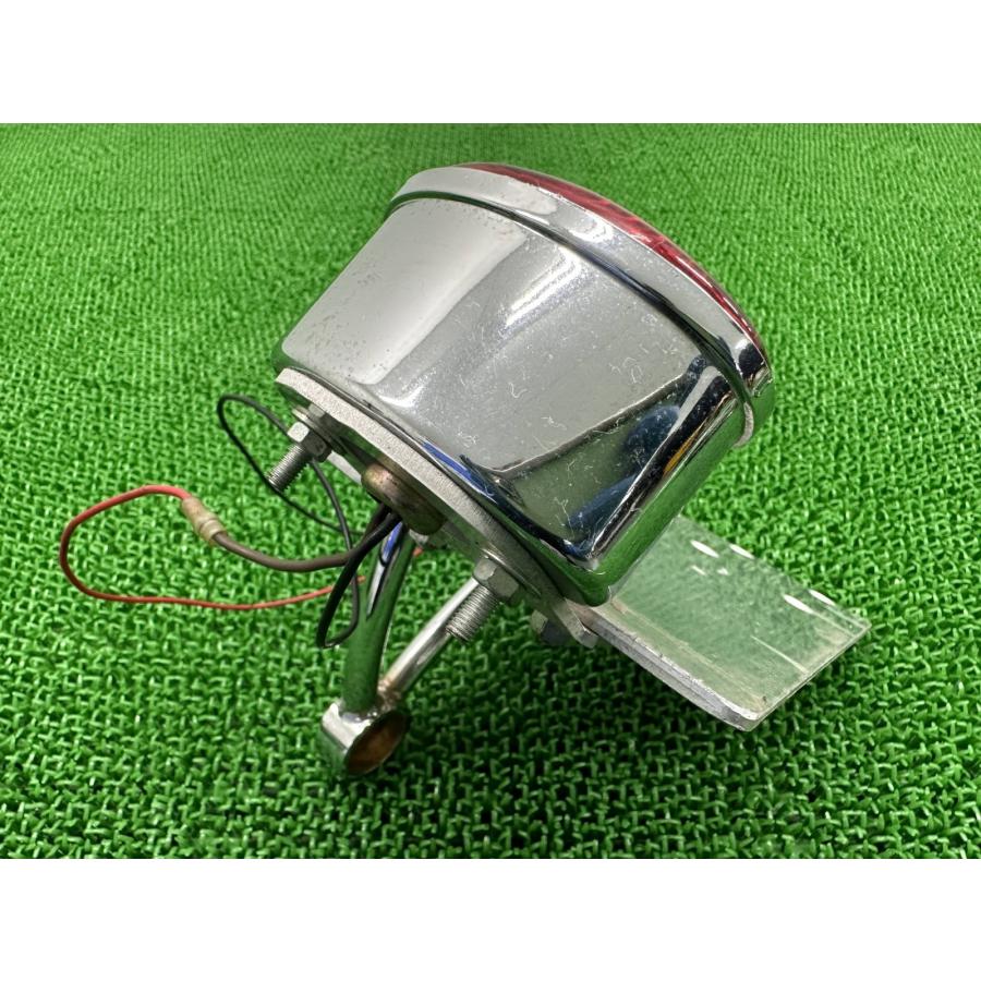 イージーライダース製ハーレー サイドナンバープレートホルダー 社外 中古 キャッツアイテールランプ アルミプレート ステー Nk イージーライダース製ハーレー サイドナンバープレートホルダー 社外