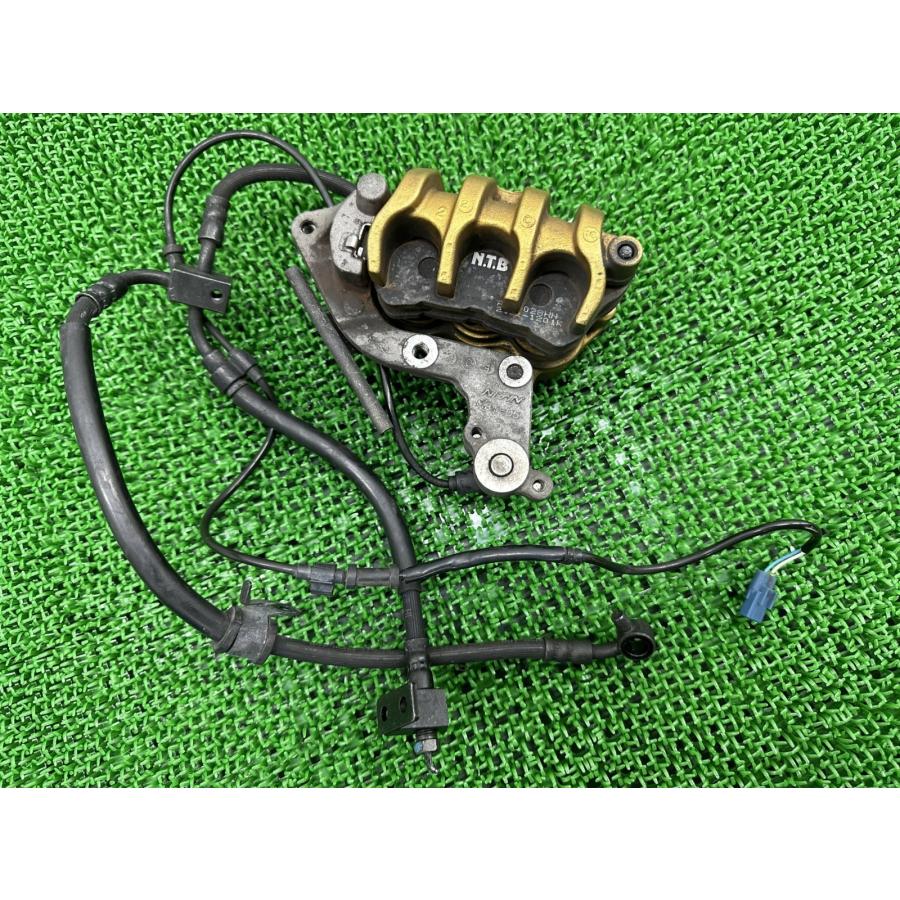 XL1000Vバラデロ フロントブレーキキャリパー 右 MBT ホンダ 純正 中古 SD02 キャリパーサポート ホース センサー セット yJ ホンダ（HONDA） XL1000Vバラデロ フロントブレーキキャリパー 右 MBT