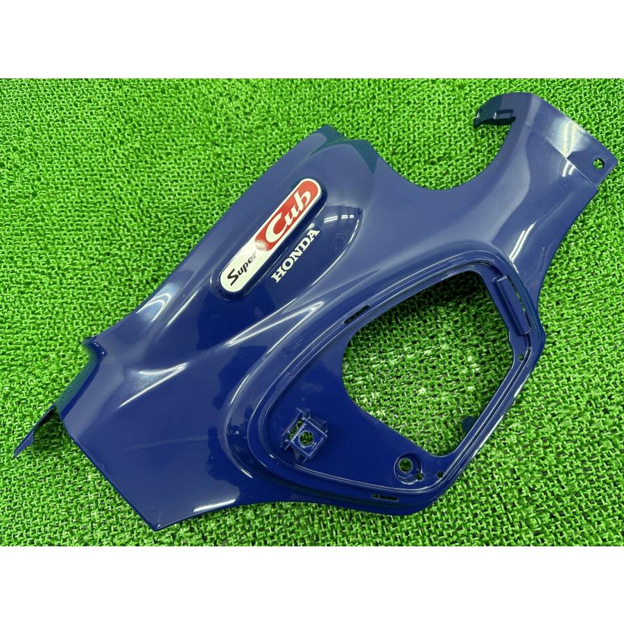 スーパーカブ110プロ サイドカウル 左右 紺 K88 ホンダ 純正 バイク 部品 JA42 JA61 シートカウル 品薄 希少品 【中古】 72 ホンダ（HONDA） スーパーカブ110プロ サイドカウル 右 紺 K88 純正