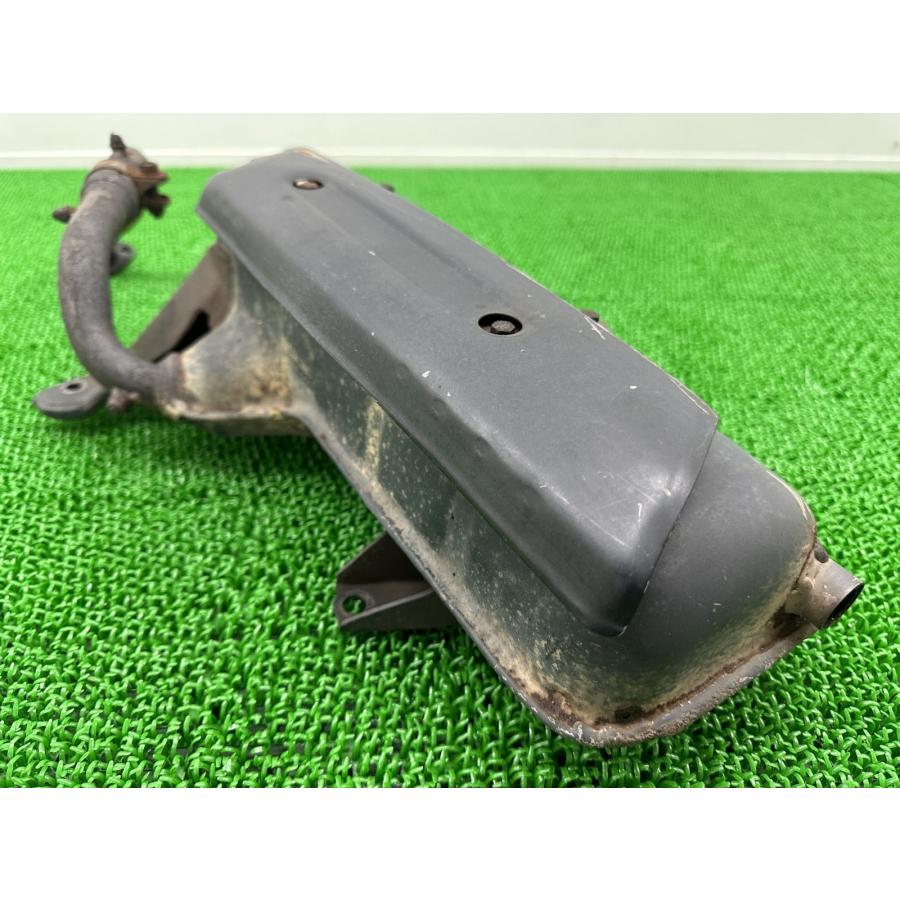 フリーウェイ マフラー KAB ホンダ 純正 中古 バイク 部品 MF03 ノーマルフルエキ ペイント素材に 機能的問題なし 当時物 fV ホンダ（HONDA） フリーウェイ マフラー KAB 純正 中古 バイク 部品