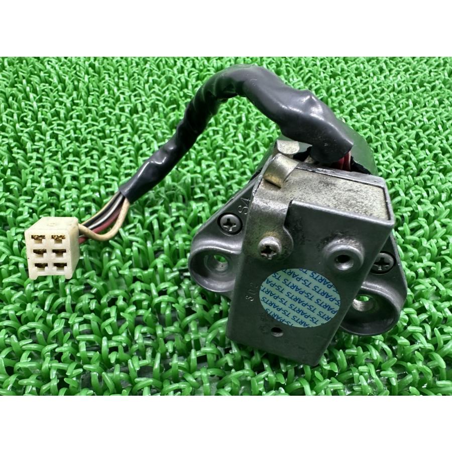 KL250R メインキーシリンダー カワサキ 純正 中古 バイク 部品 KL250D キー付 イグニッションスイッチ 機能的問題なし 品薄 希少品 Suの画像