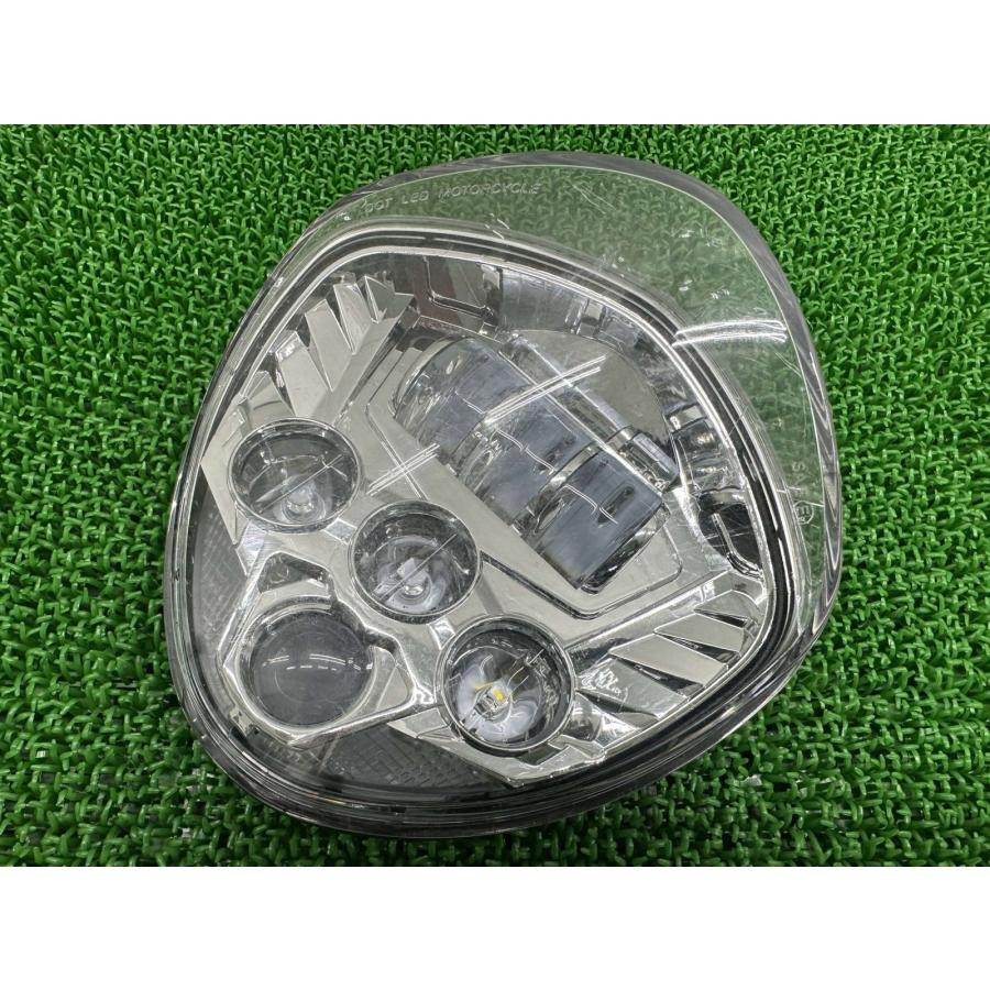 FLHR ヘッドライト 社外 中古 バイク 部品 ハーレー ツーリング ロード