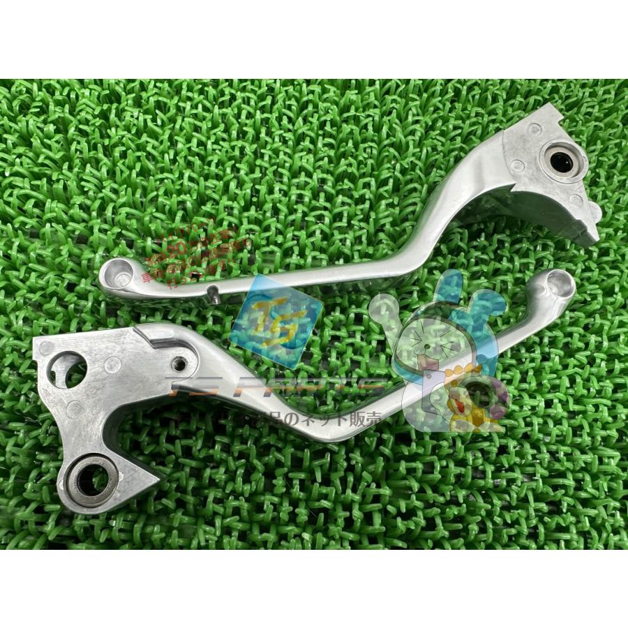 キジマ製スポーツスター レバー 左右 在庫有 即納 社外 新品 バイク 部品 ハーレー スリムレバー ベアリング付 アルミ ポリッシュ bHの画像