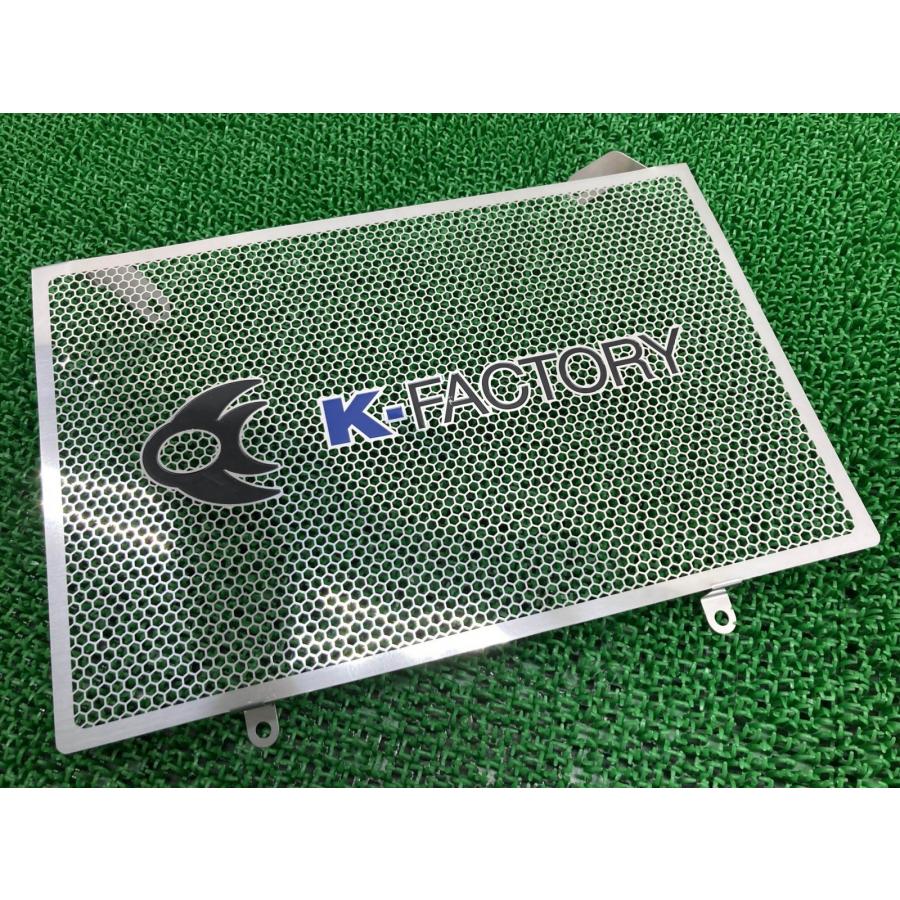 K-FACTORY製GSX1300R隼 ラジエーターコアガード 社外 中古 GX72A 08-10 ラジエターカバー オイルクーラーガード付 未使用品 On K-FACTORY製GSX1300R隼 ラジエーターコアガード 社外 中古 GX72A 08-10