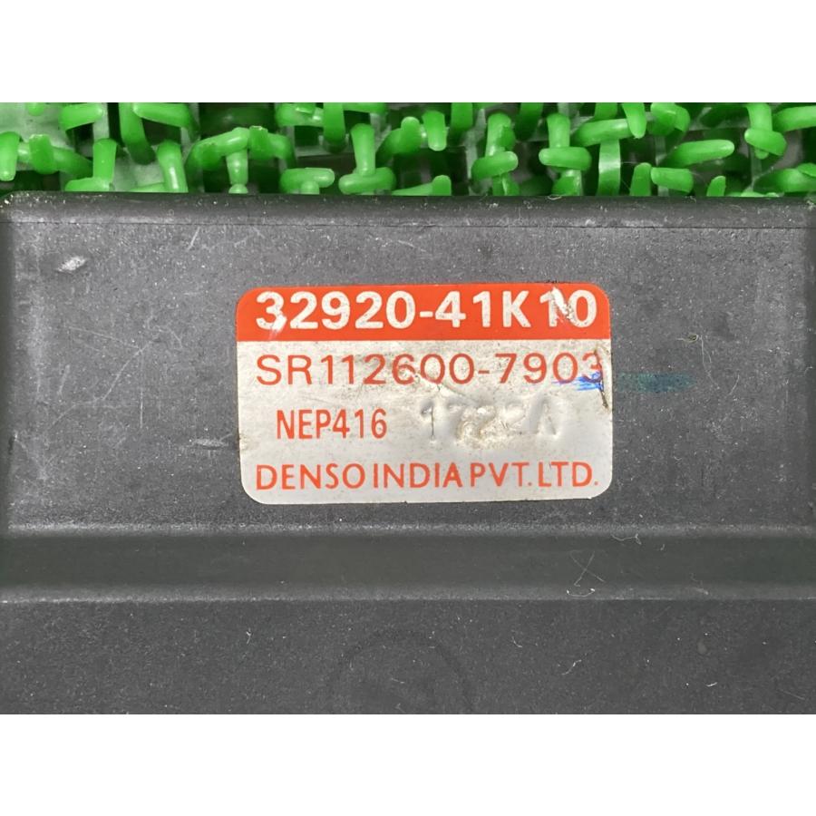 ジクサーSF250 ECU スズキ 純正 中古 バイク 部品 ED22B GIXXER ECM コントロールユニット 機能的問題なし 車検 Genuine 93 スズキ（SUZUKI） ジクサーSF250 ECU 純正 中古 バイク 部品 ED22B