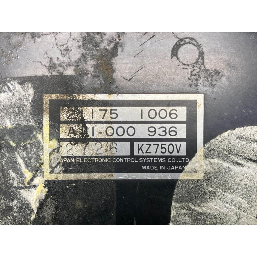 ご確認ください。 カワサキ（Kawasaki） Z750GP ECU 純正 中古 バイク 部品 KZ750V CDI