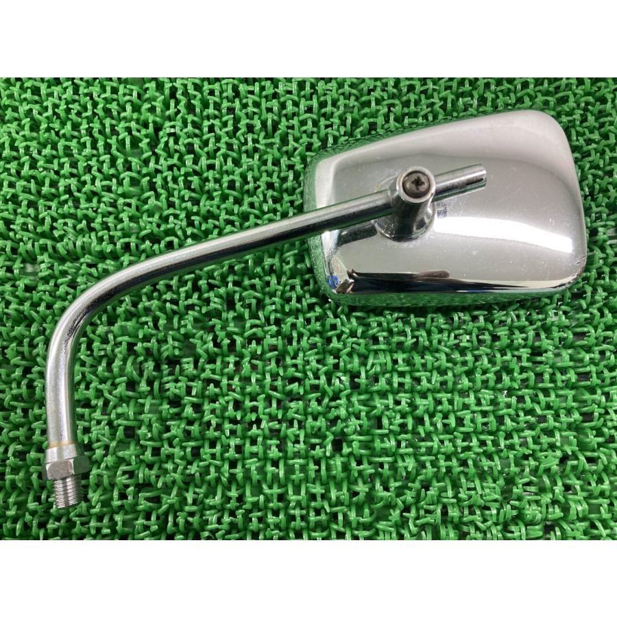 ナポレオン製SR400 ミラー 左 社外 中古 バイク 部品 正10mm AZミラー