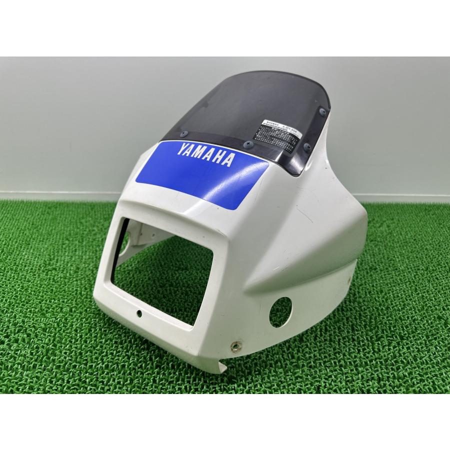 TDR50.８０用FRP製アッパーカウル YAMAHA（ヤマハ） TDR50 アッパーカウル 白 3FY 純正 中古 バイク 部品