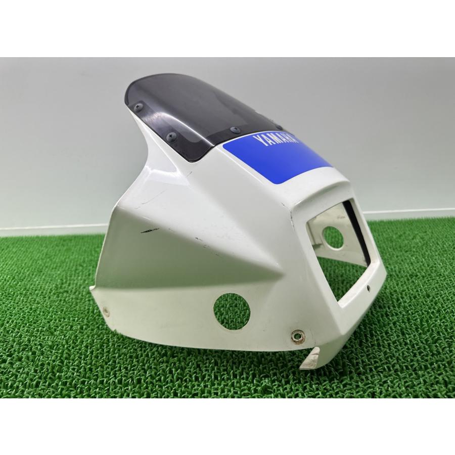 YAMAHA（ヤマハ） TDR50 アッパーカウル 白 3FY 純正 中古 バイク 部品