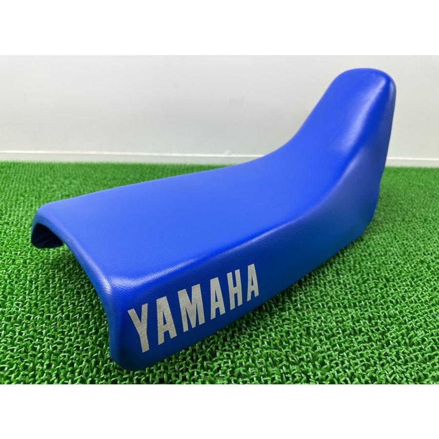 TDR50 シート 青 3FY ヤマハ 純正 中古 バイク 部品 ノーマルシート 当時物 破れ無し 品薄 希少品 車検 Genuine Ui YAMAHA（ヤマハ） TDR50 シート 青 3FY 純正 中古 バイク 部品