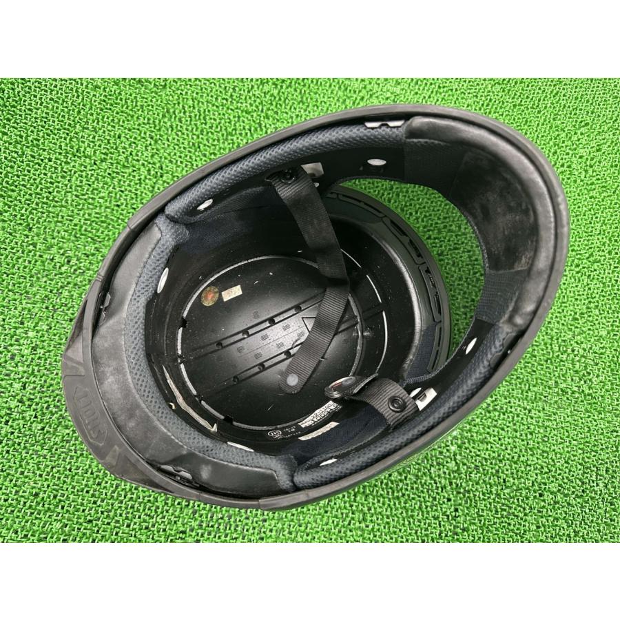 SHOEI製 ヘルメット 黒/白 XR-1100 社外 中古 バイク 部品 ショーエイ