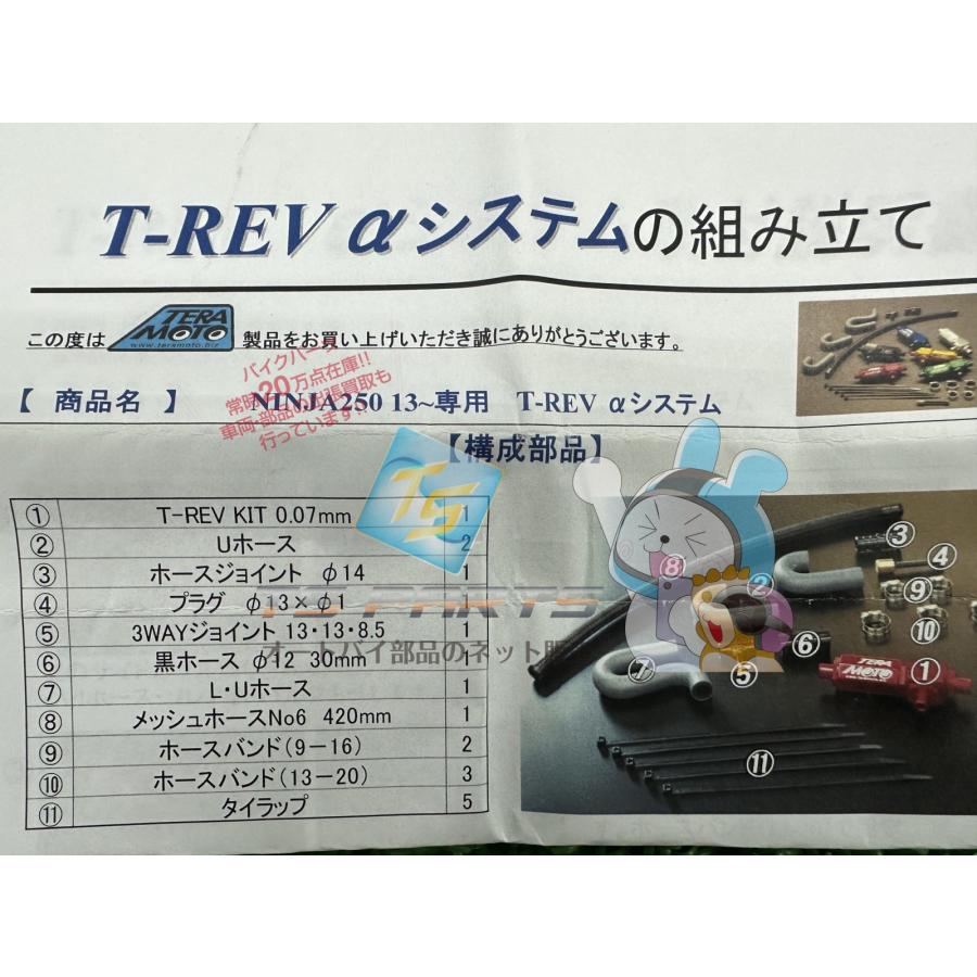 TERAMOTO製Ninja250 Z250 ブローバイシステム 緑 在庫有 即納 社外