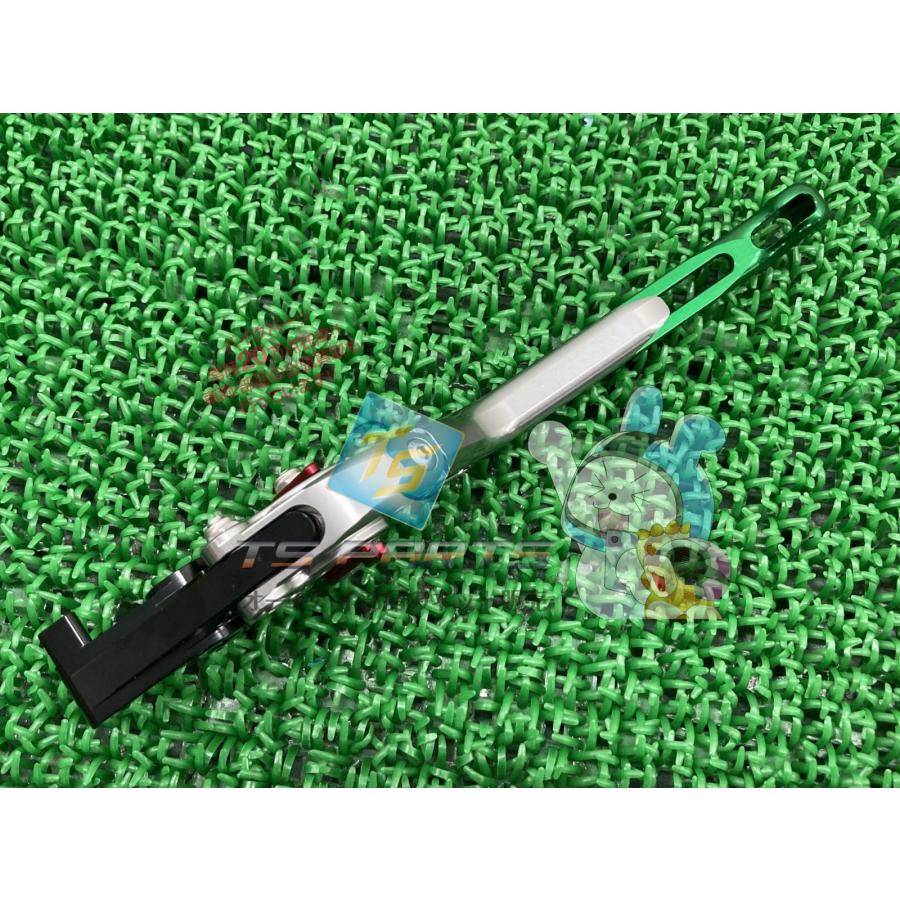 DIMOTIV製タイガーエクスプローラー1200 ブレーキレバー シルバー/緑 社外 新品 iM DIMOTIV製タイガーエクスプローラー1200 ブレーキレバー シルバー/緑