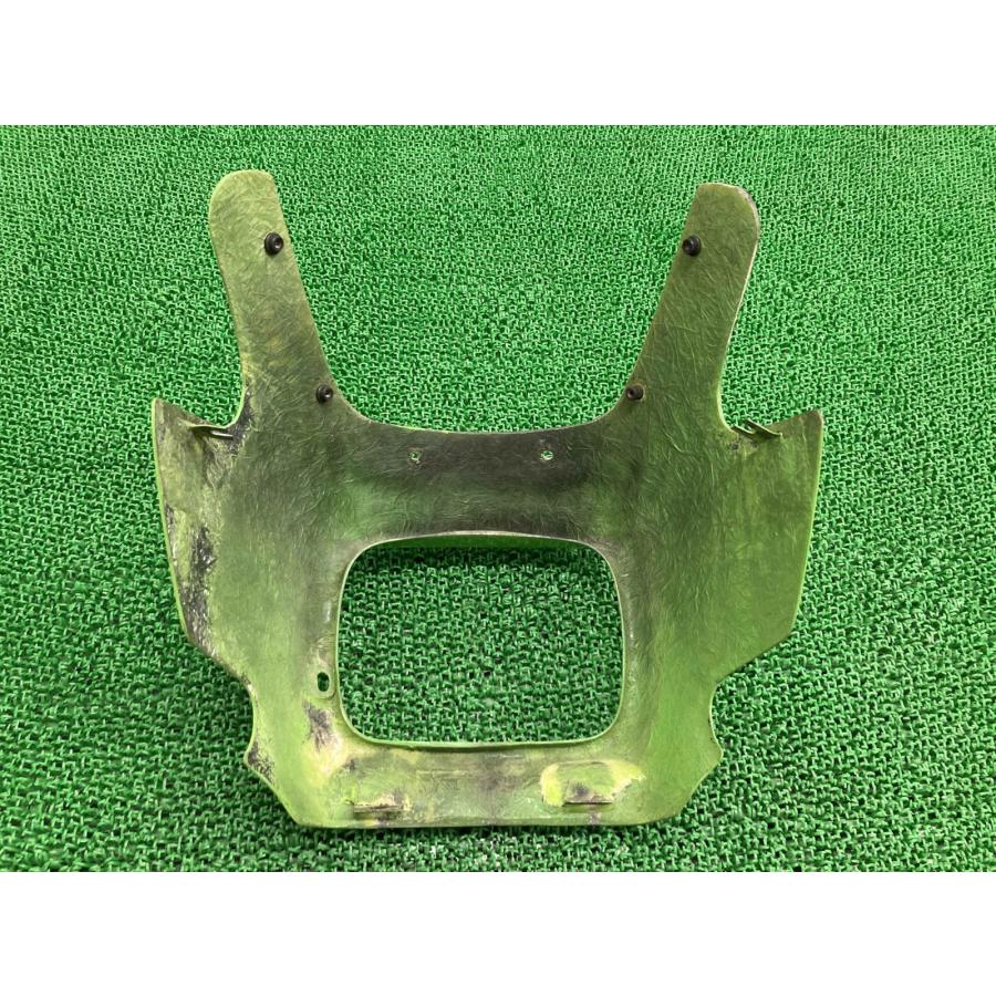 ZRX400 ビキニカウル 緑 社外 中古 バイク 部品 ZR400E FRP 前期 〜04