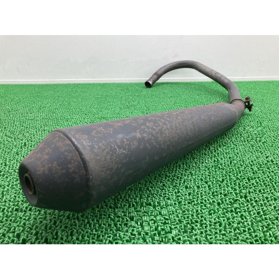 250TR マフラー K443 カワサキ 純正 中古 BJ250F フルエキ キャブ車 コケキズ無し Cm カワサキ（Kawasaki） 250TR マフラー K443 純正 中古 バイク 部品