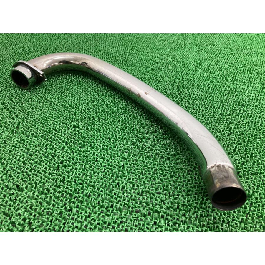 SR400 エキパイマフラー ヤマハ 純正 中古 バイク 部品 RH01J キャブ車 コケキズ無し ノーマル戻しに 車検 Genuine rV_1