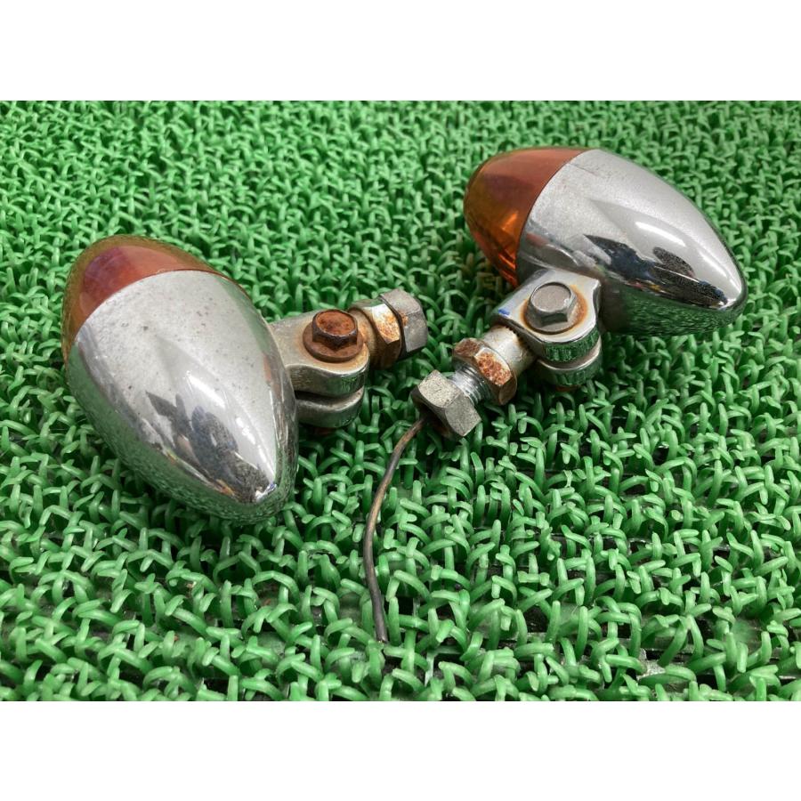 CGC製 ウインカー 左右 571123 社外 中古 バイク 部品 505型 丸型 砲弾