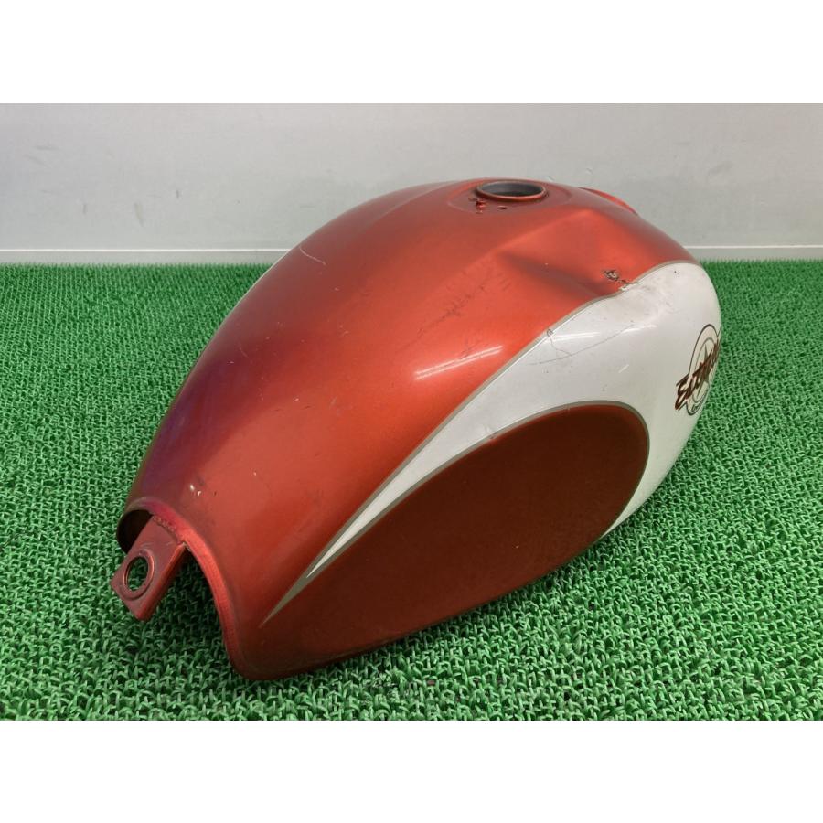 エストレヤ純正タンク（キャブ車） カワサキ（Kawasaki） エストレヤ タンク 橙M/パール 純正 中古 バイク