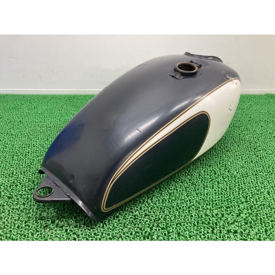 YAMAHA（ヤマハ） SR400 タンク 紺M 純正 中古 バイク 部品 1JR ナロー