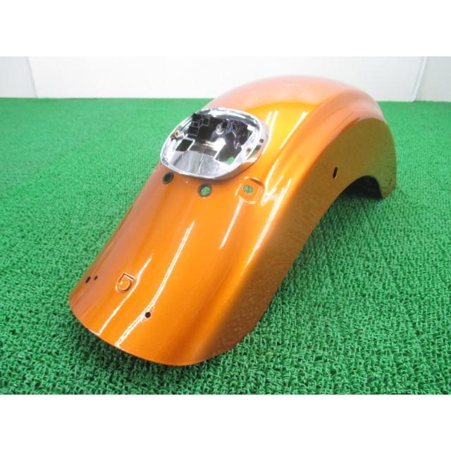 FLHR1580 リアフェンダー パール ハーレー 純正 中古 バイク 部品 新車外 レア 車検 Genuine yD FLHR1580 リアフェンダー 橙M ハーレー 純正 中古 バイク 部品