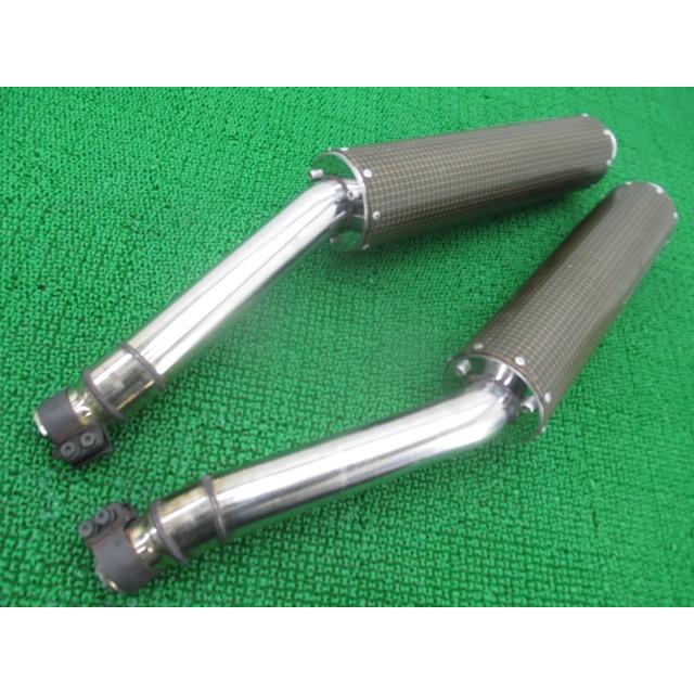 JHA製CB1300SF サイレンサーマフラー 社外 バイク 部品 SC40 GANADOR カーボン スリップオン コケキズ無し 【中古】 84 JHA製CB1300SF サイレンサーマフラー 社外 中古 バイク 部品 SC40