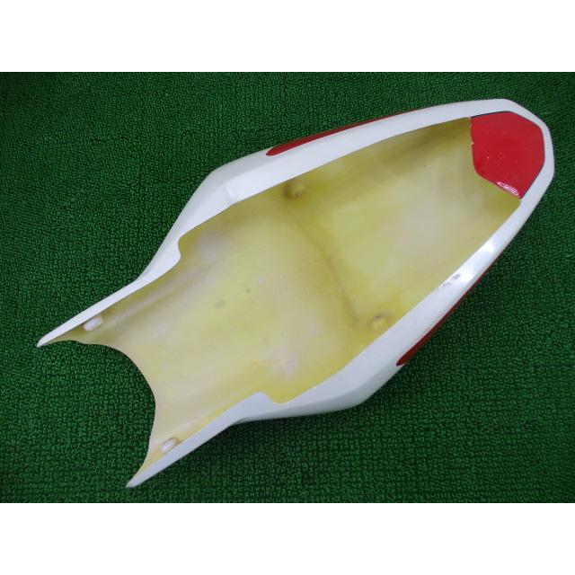 GSX-R1000 シートカウル 白/赤 社外 中古 バイク 部品 GT75A FRP 修復