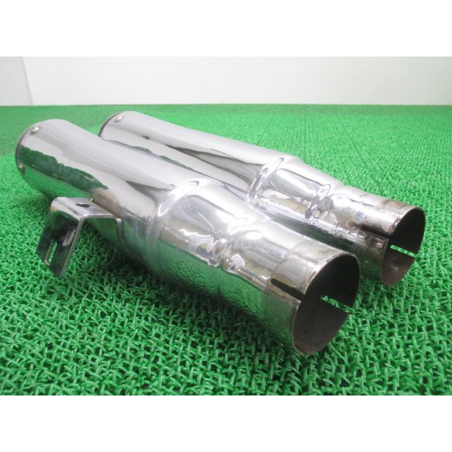 ケステック製VRSCA1250 サイレンサーマフラー 社外 中古 2007年式外し V-ROD ステン スリップオン コケキズ無し そのまま使える 12の画像