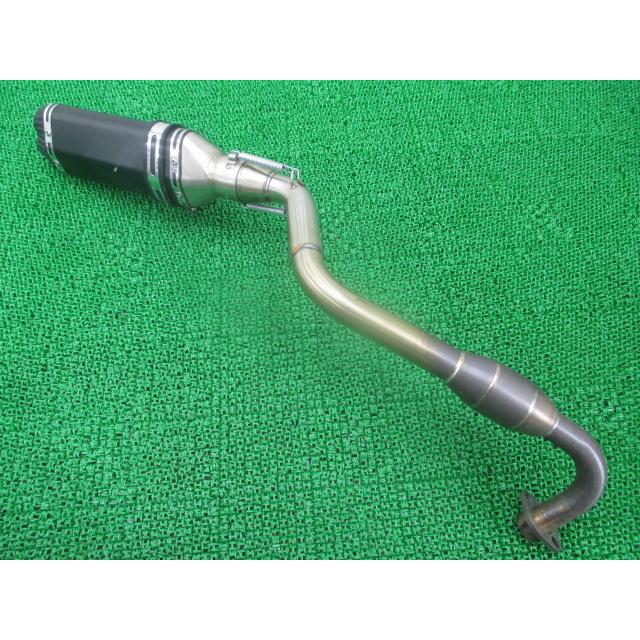 アクラポビッチ風グロム マフラー JC75-1002*** 社外 中古 バイク 部品 JC75 チタン ステン コケキズ無し そのまま使える 11の画像