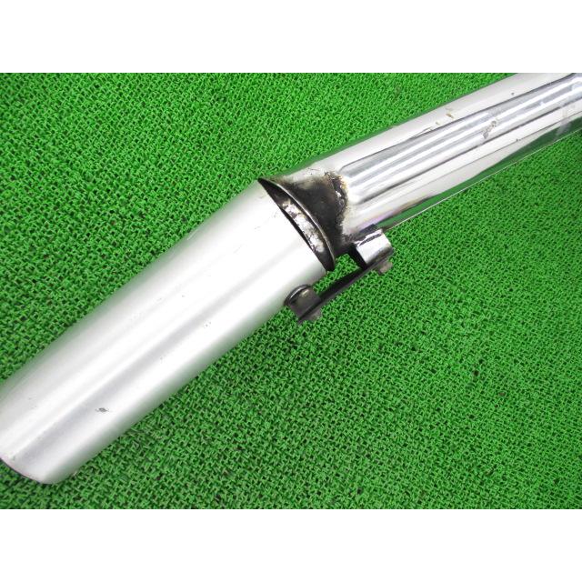 CBX400F マフラー 社外 中古 バイク 部品 NC07 アルミ スチール 修復