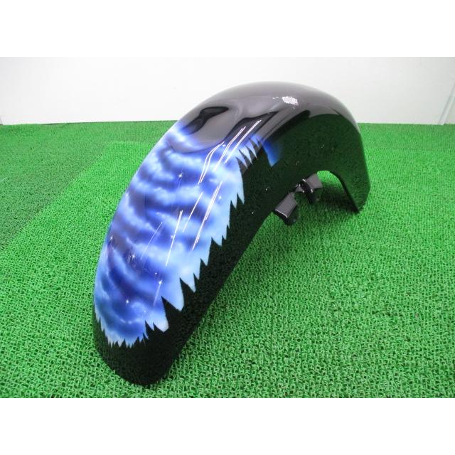 FLHTCU1580 フロントフェンダー ハーレー 純正 中古 バイク 部品 ラジカルペイント 修復素材やペイント素材に 車検 Genuine 93