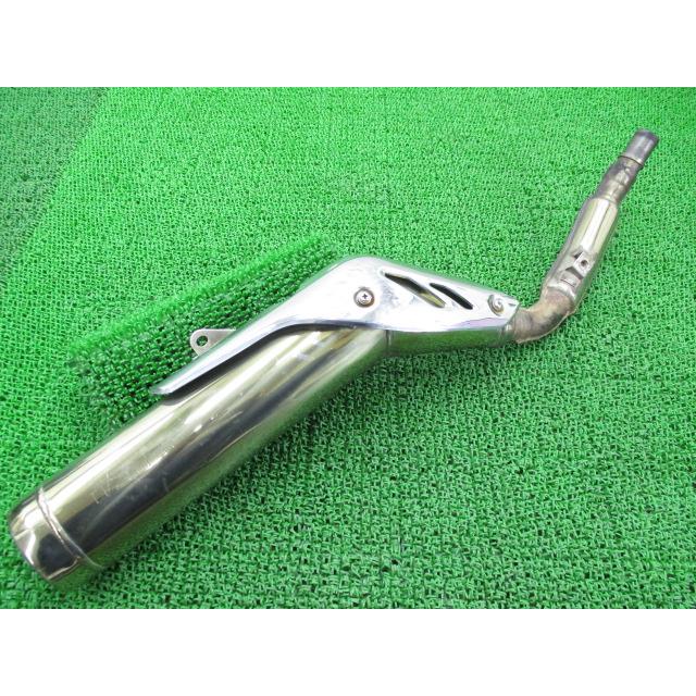 スーパーシェルパ サイレンサーマフラー K407 カワサキ 純正 バイク 部品 KL250H コンディション良好 コケキズ無し 【中古】 42 カワサキ（Kawasaki） スーパーシェルパ サイレンサーマフラー K407