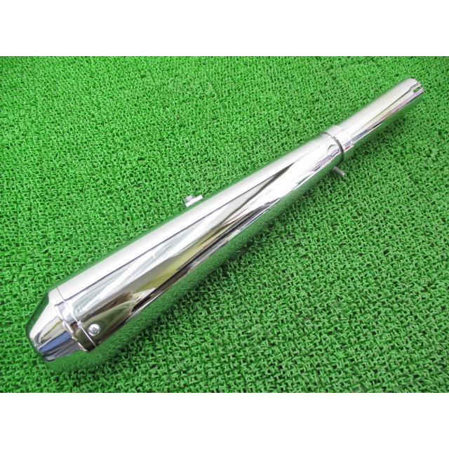 SR400 サイレンサーマフラー 社外 バイク 部品 ステン メガホンマフラー コンディション良好 コケキズ無し 【中古】 85 SR400 サイレンサーマフラー 社外 中古 バイク 部品 ステン メガホン