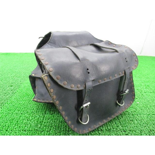 LIVEtoRIDE製 サイドバッグ 左右 社外 バイク 部品 本革 ハーレー バルカン スティード ドラッグスター シャドウなどに 【中古】 76 LIVEtoRIDE製 サイドバッグ 左右 社外 中古 バイク 部品 本革 ハーレー