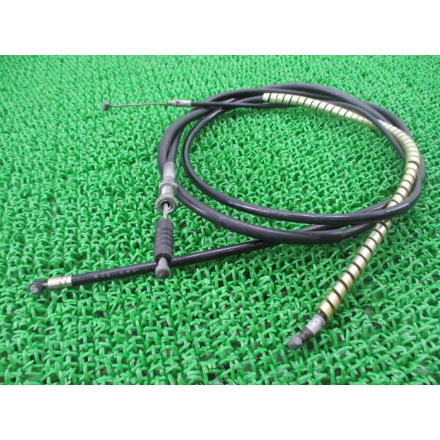 CB750カスタム ワイヤーセット 425 ホンダ 純正 中古 1980年式外し RC04 アクセルワイヤー クラッチワイヤー チョークワイヤー 70の画像