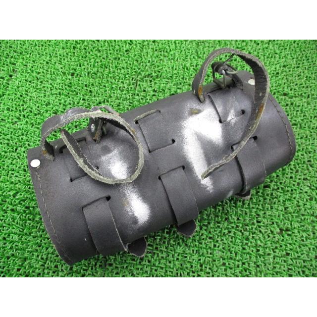 フレーミングレザーUSA製 ツールバッグ 社外 中古 バイク 部品