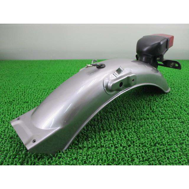77 リアフェンダー 銀 スネークモータース 純正 中古 バイク 部品 綺麗 