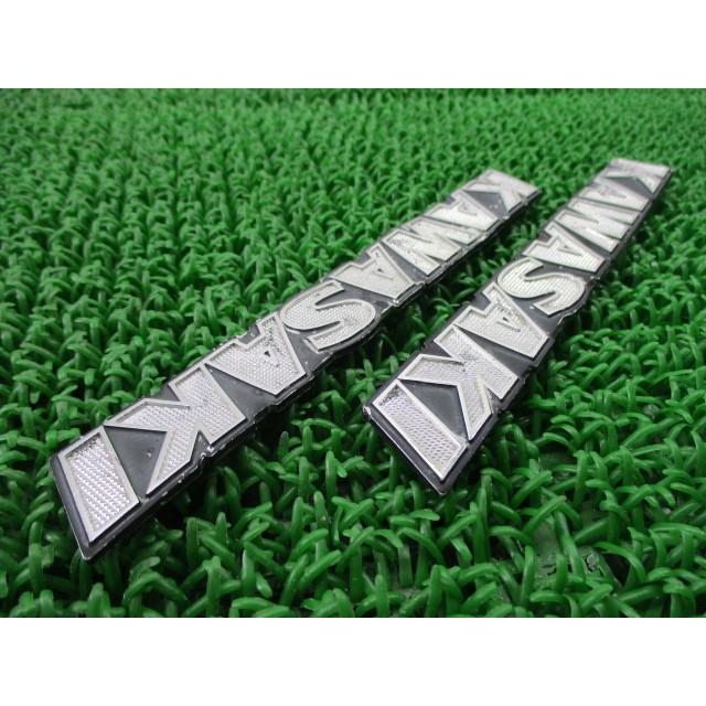 カワサキ ZRX400 タンクエンブレム 左右 純正 中古 バイク 部品 カワサキ ZRX400 タンクエンブレム 左右 純正 中古 バイク 部品