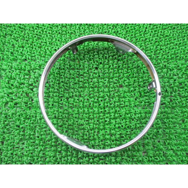新品 未使用 ヘッドライト リム 長期保管品 中古 画像参照 カワサキ（Kawasaki） Z1 Z2 ヘッドライトリム 001-0799 純正 中古